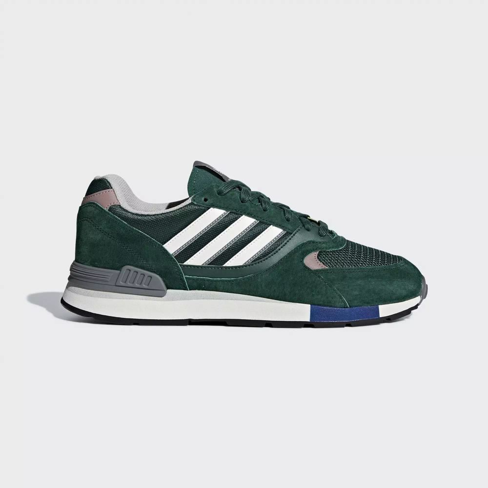 Adidas Quesence Tenis Verdes Para Hombre (MX-98463)